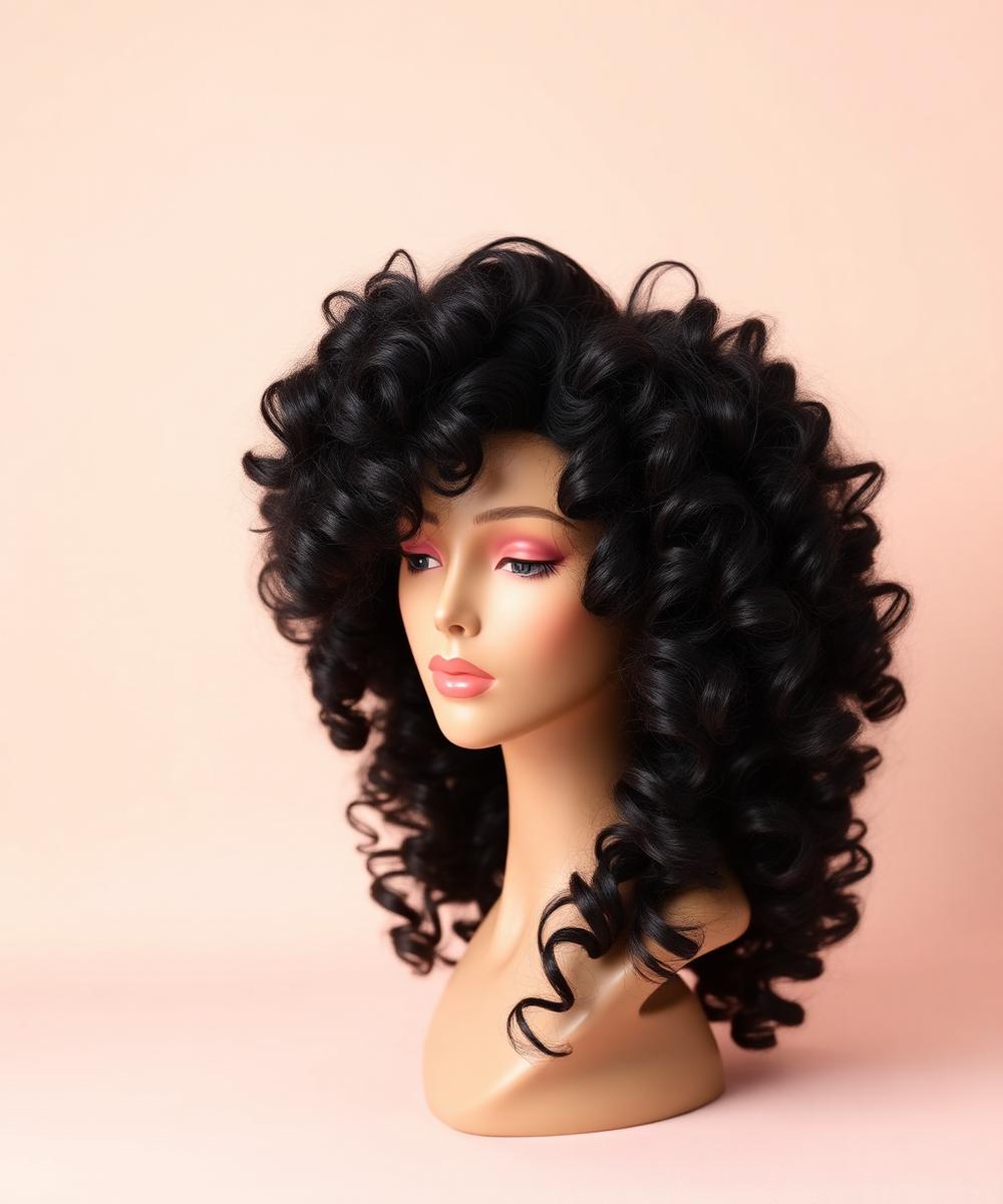 Curly wigs